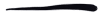 Little Atom Jumbo Wedgee - 5 tails per pack - 07 Black - Image 1 of 0