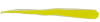 Little Atom Wedgees Plastic Tails - 6pk - 03 Hot Chartreuse - Image 1 of 0