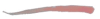 Little Atom Wedgees Plastic Tails - 6pk - 28 Atomic Glow Red - Image 1 of 0