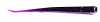 Little Atom Wedgees Plastic Tails - 6pk - 44 Purple Fleck - Image 1 of 0