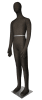 Black Posable Male Mannequin from www.zingdisplay.com - Image 2 of 0
