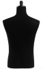 Premium Black Male Display Dress Form Torso — Ideal for Retail & Design Use - Torso Only - Image 3 of 0