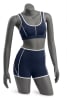 Female 3/4 Body Mannequin with Removable Arms | PM Collection | Zing Display - Image 1 of 0