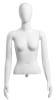 Female Egghead Torso Mannequin with Removable Arms & Base Options | Zing Display - Image 2 of 0