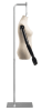 Female display dress form with natural canvas torso on metal hanging base - adjustable retail mannequin for boutiques and designers - Image 2 of 0