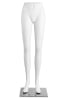 Female legs mannequin set of two with heavy-duty plastic construction, matte finish, and sturdy base for hosiery, swimwear, and shorts displays - Image 2 of 0