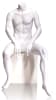 tomas headless seated male mannequin retail display zing display - Image 1 of 0
