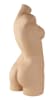 Skin tone female headless 3/4 torso display form with fiberglass self-standing construction for swimwear and apparel displays - Image 2 of 0