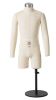 Half Scale Professional male 3/4 body dress form on adjustable stand – The Signature Collection by Zing Display - Image 1 of 0