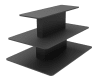 3-Tier Display Table in a Black Finish and Rectangular Shape from www.zingdisplay.com - Image 3 of 0