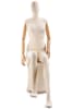 Female Sitting Fabric-Wrapped Mannequin with Articulating Arms | WP Series | Zing Display - Image 2 of 0