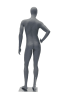 Athletic Gray Egghead Female Mannequin - Hand on Hip - Image 4 of 0