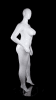 Glossy White Plus Size 16 Female Mannequin - Image 4 of 0