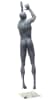 Athletic Gray Egghead Male Basketball Mannequin - Image 3 of 0