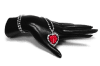 black jewelry display hand set with standing and flat hands for rings bracelets and watches - Image 2 of 0