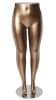 plus size female leg mannequin metallic gold pants display zing display - Image 1 of 0