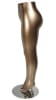 plus size female leg mannequin metallic gold pants display zing display - Image 2 of 0