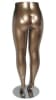 plus size female leg mannequin metallic gold pants display zing display - Image 3 of 0
