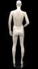 White Mannequin Abstract Head Female with Right Elbow Bent - Image 3 of 0
