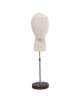 linen egghead form display adjustable base retail mannequin zing display - Image 1 of 0