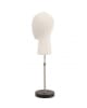 linen egghead form display adjustable base retail mannequin zing display - Image 3 of 0