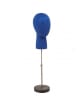 dark blue egghead form adjustable base retail display mannequin zing display - Image 3 of 0