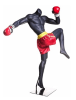 Headless gray male MMA mannequin in kneeling pose for combat sports apparel and retail display - Image 1 of 0