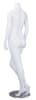 matte white female mannequin headless changeable heads retail display zing display - Image 4 of 0