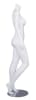 matte white female mannequin headless changeable heads retail display zing display - Image 5 of 0