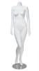 matte white headless female brazilian mannequin retail display zing display - Image 1 of 0