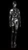 clear translucent female egghead mannequin retail display zing display - Image 3 of 0