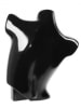 glossy black female upper torso mannequin retail display zing display - Image 3 of 0