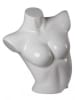 Glossy White Female Upper Torso Form | Self-Standing Retail Display - Image 1 of 0