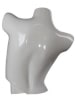 Glossy White Female Upper Torso Form | Self-Standing Retail Display - Image 3 of 0