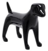 Glossy Black Abstract Medium Puppy Dog Mannequin - Image 1 of 0
