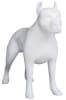 Matte White Abstract Pit Bull Dog Mannequin - Image 1 of 0