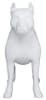 Matte White Abstract Pit Bull Dog Mannequin - Image 2 of 0