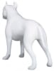 Matte White Abstract Pit Bull Dog Mannequin - Image 4 of 0