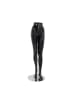 Glossy Black Female Legs Mannequin - Image 1 of 0