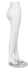 Glossy white female legs mannequin with glass base - Image 2 of 0