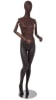 Brown Leather-Like Mixed Fabric Mannequin Bendable Arms Leg Bent In - Image 5 of 0