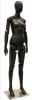 Posable Female Mannequin Matte Black - Image 2 of 0