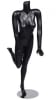 Zing Display matte black female headless mannequin leaning with leg kicked back - Image 1 of 0