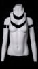 Ghost matte white female mannequin with detachable magnetic arms and legs for flexible retail clothing display - Image 2 of 0