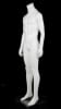 Matte white male full body ghost mannequin with removable magnetic parts and base - Image 2 of 0