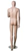 Realistic male mannequin made of flesh-tone fiberglass holding a cell phone prop on a stable glass base for retail lifestyle displays. - Image 2 of 0