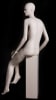 Abstract Female Mannequin with Classic Makeup - Seated Pose - Image 2 of 0