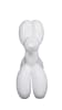 Glossy White Balloon Animal Dog Mannequin - Image 2 of 0