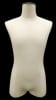 Male Pinnable Hard Foam White Body Form - Image 1 of 0