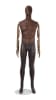 Brown Leather-Like Mixed Fabric Male Mannequin Bendable Arms - Image 1 of 0